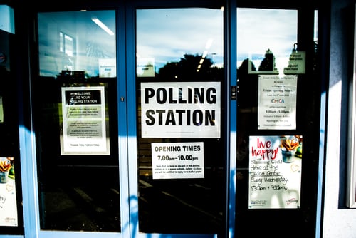 polling station in us