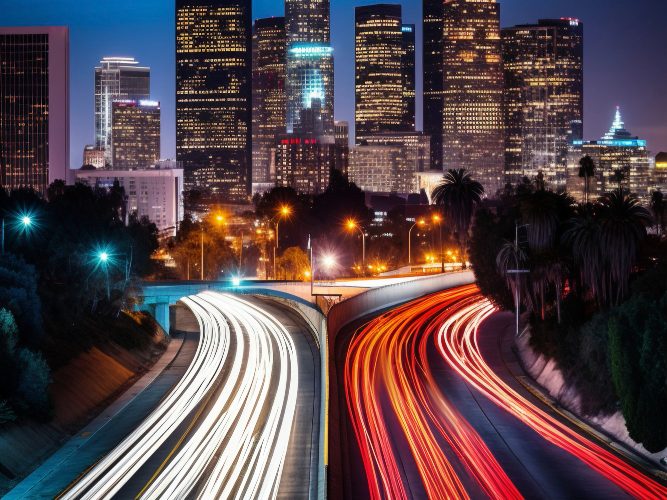 LA roads