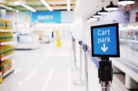 UK grocery inflation eases