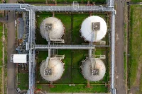 EU gas storage levels