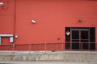Security camera and rear entrance on a commercial building: Five Warning Signs Your Business Premises Are Exposed to Crime