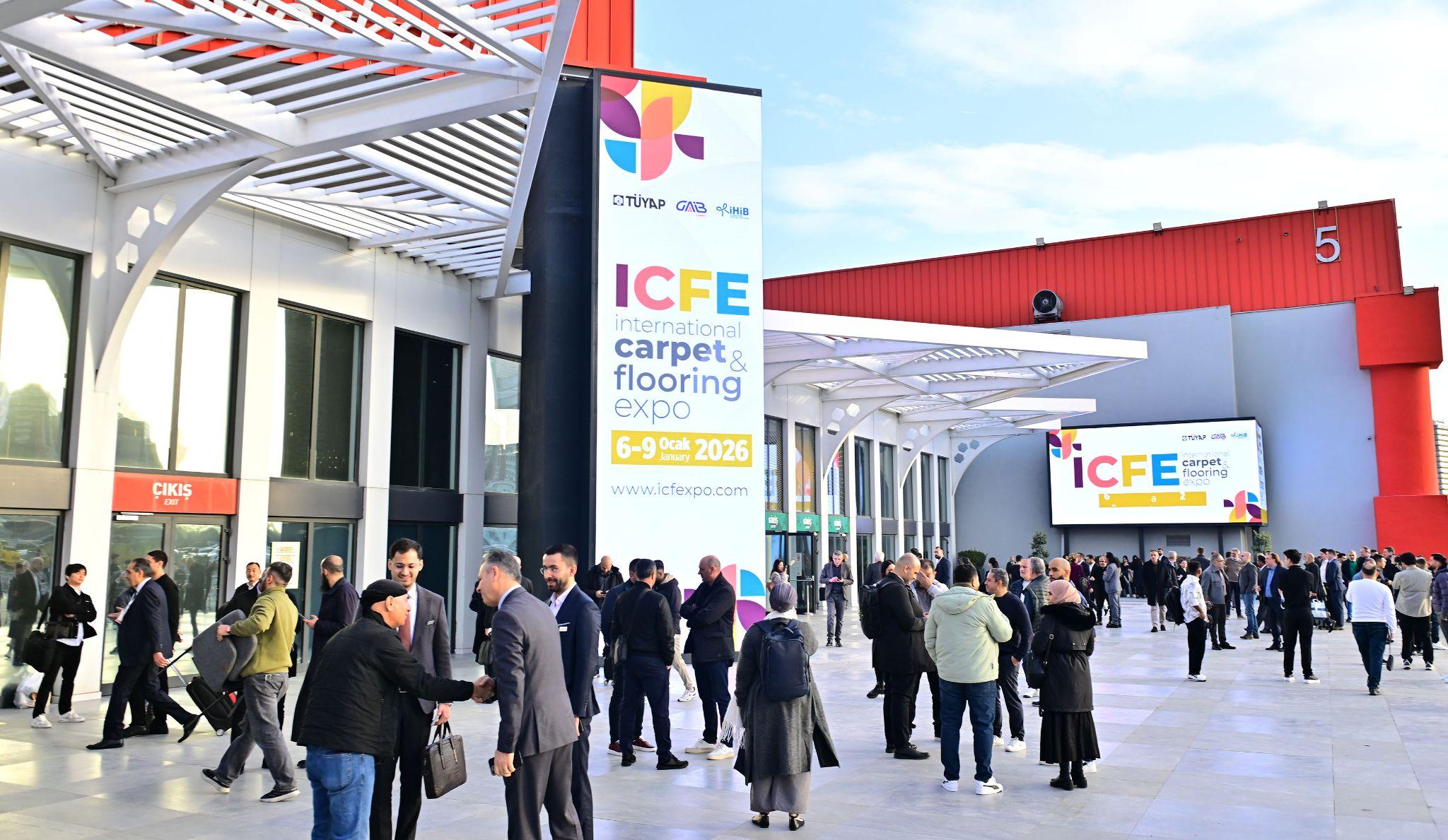 Istanbul Fair Center welcomes global flooring industry from January 6 to 9, 2027: visitors and exhibitors at ICFE 2027, Istanbul